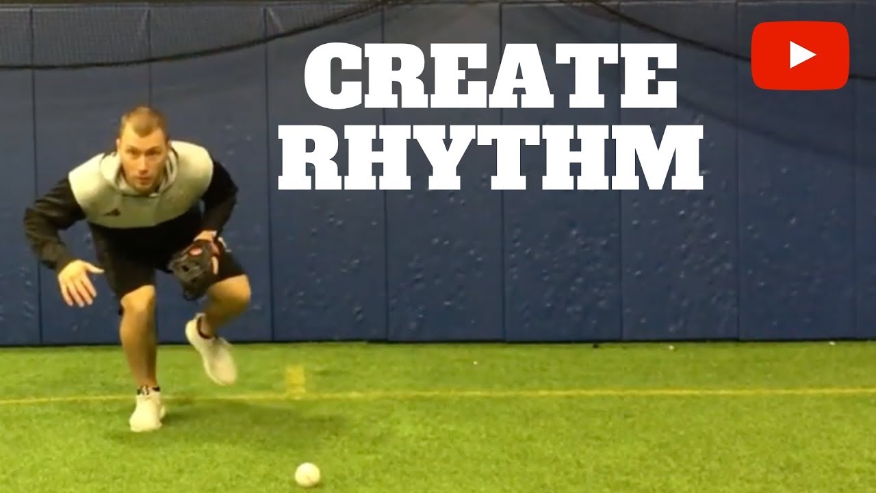 Infield Secret to Create Rhythm (Baseball Fielding Drills)