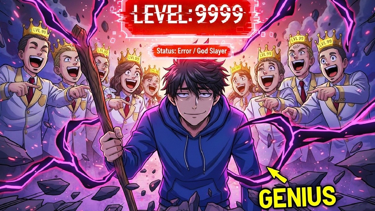 They Laughed at His Error Status… Until He Hacked His Way to Lv. 9999 God Slayer - Manhwa Recap