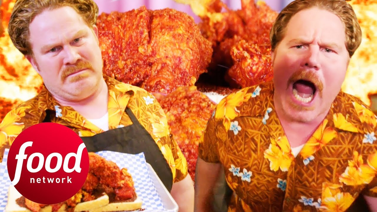 Суперострая курица из самых острых перцев на планете! | Man v Food