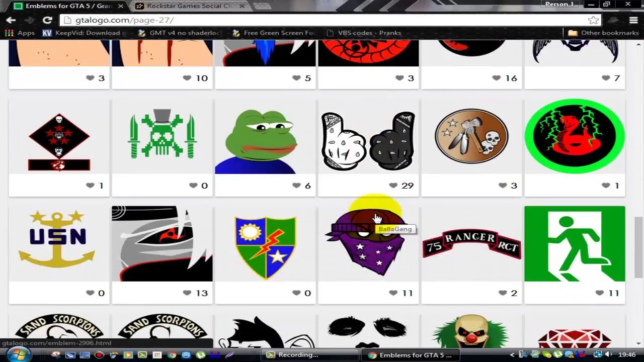 GTA: How to use any pictures for Crew emblem (any picture)