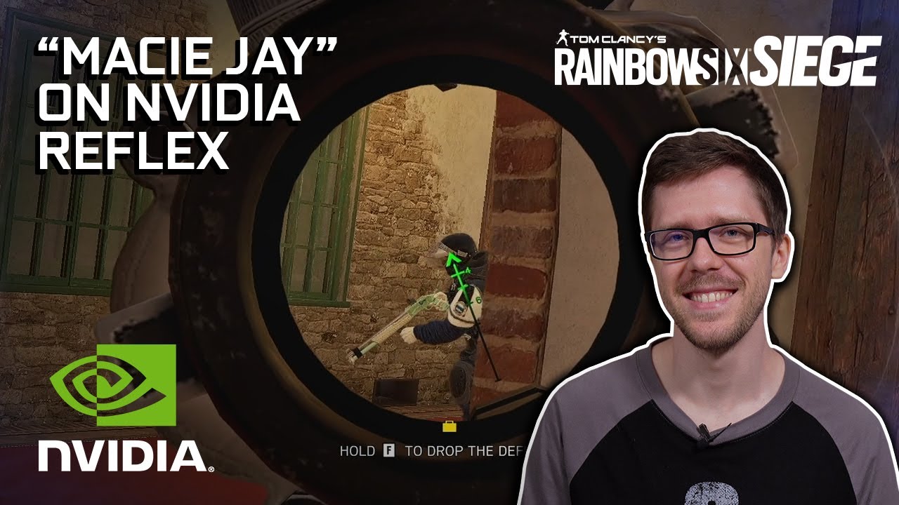 NVIDIA Reflex in Rainbow Six Siege &ndash; featuring Macie Jay