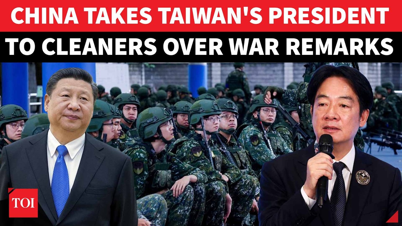 Putin's Powerful Ally XI TORCHES 'War Instigator' Taiwan President | 'If Beijing Invades Taipei...'