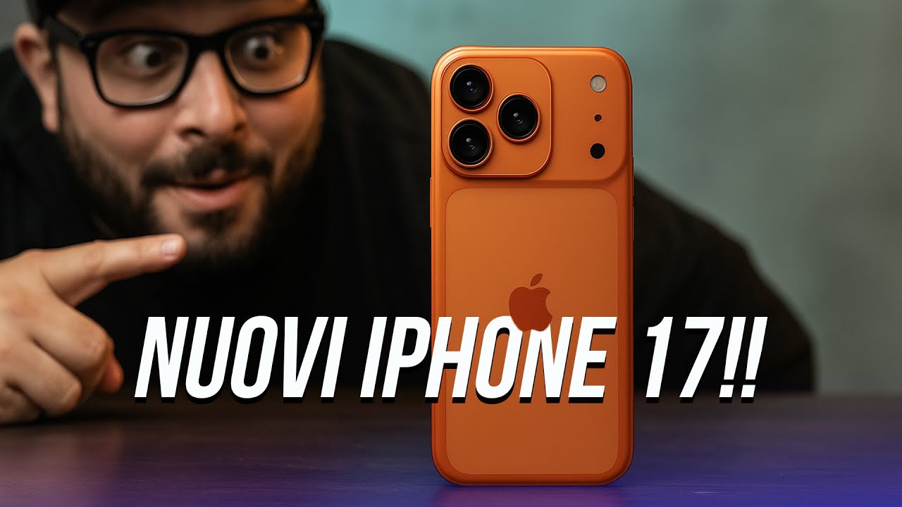 iPHONE 17 sorprende tutti! 17 Pro una conferma ma iPhone AIR piacerà? Tutte le novità Apple