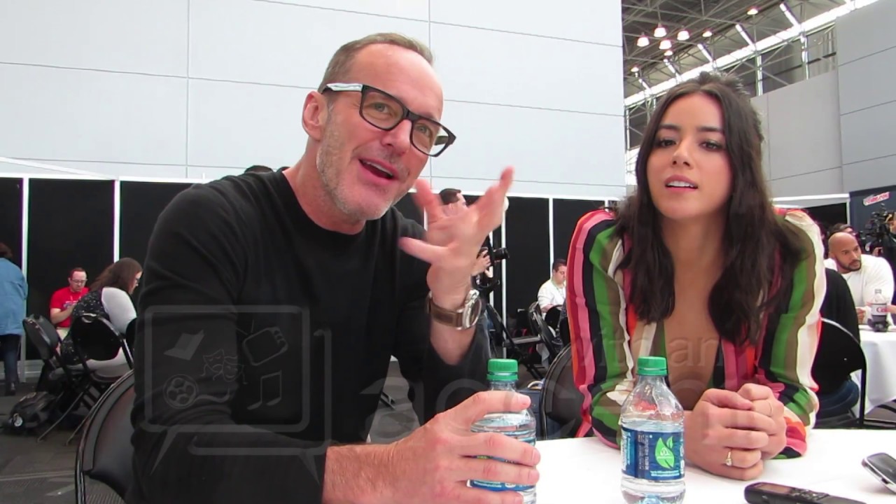 NYCC 2017: Agents of SHIELD stars Clark Gregg & Chloe Bennet