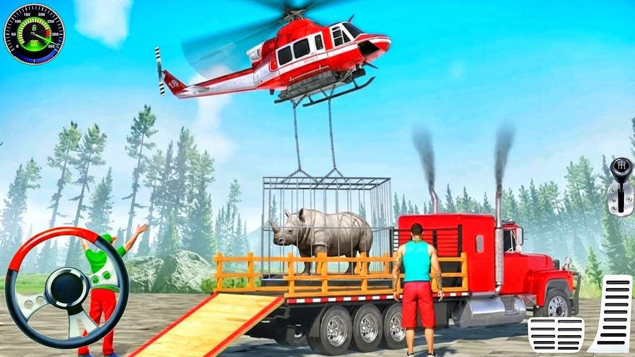 New Animal Cargo Truck Driving Game 3D - Animal Transport Cargo Truck Part #37 Android iOS Gameplay