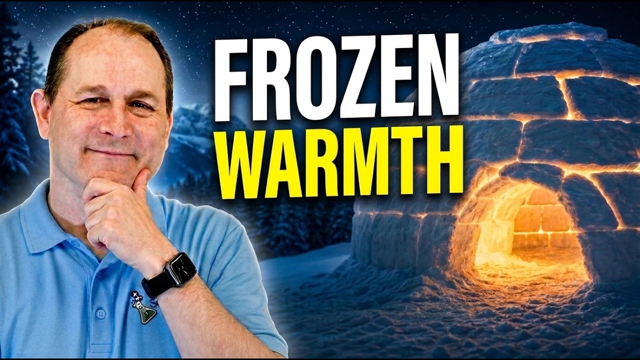 If an Igloo is Made of ICE...How Does it Keep you WARM?