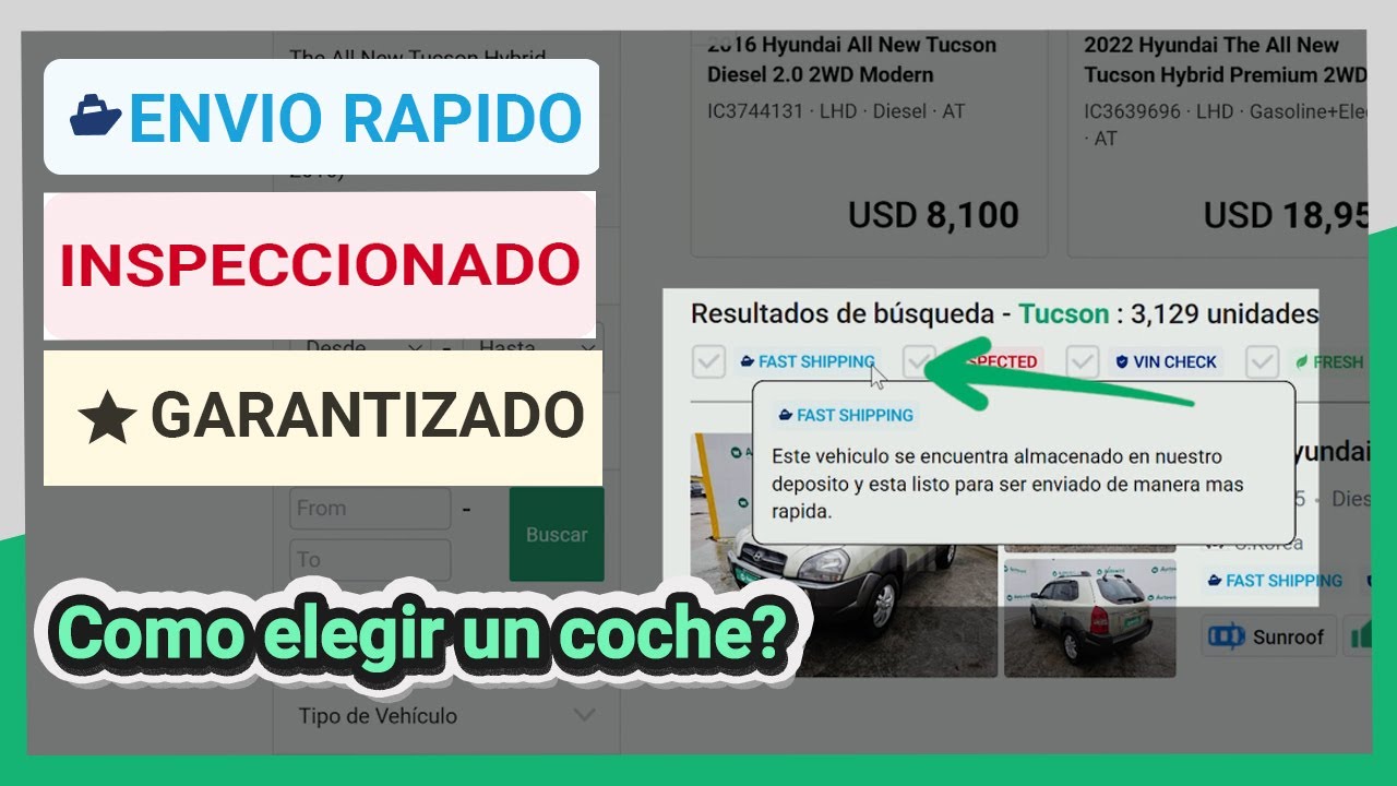 Como elegir un auto en Autowini? #korea #autowini #autos #español #autosusados #automobile