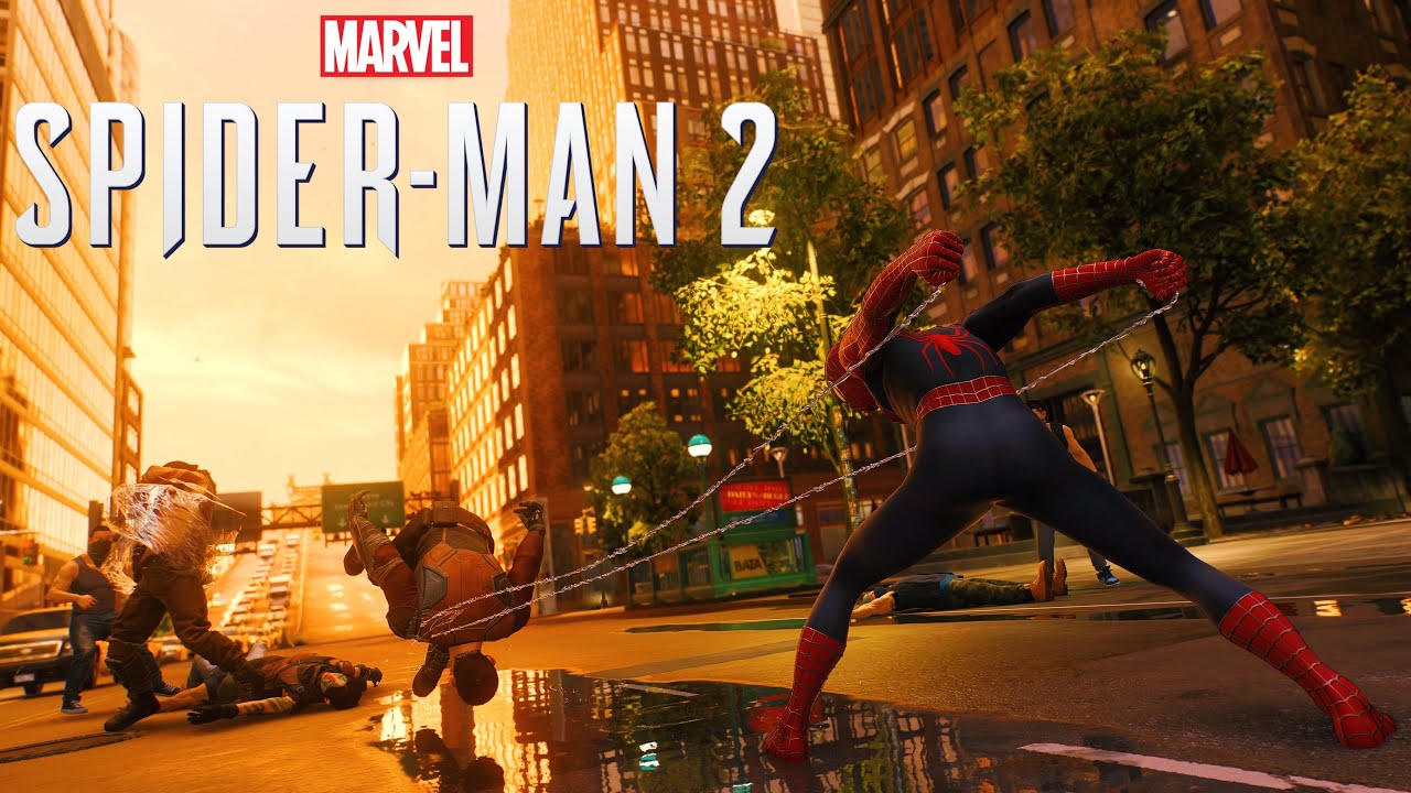 Hall of Fame - The Script ft. will.i.am | Marvel's Spider-Man 2 Swinging And Combat With Music
