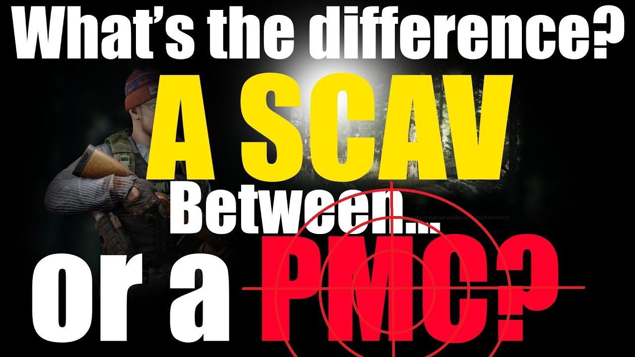 [Description.]What's the difference between a SCAV and A PMC - In 40 seconds...