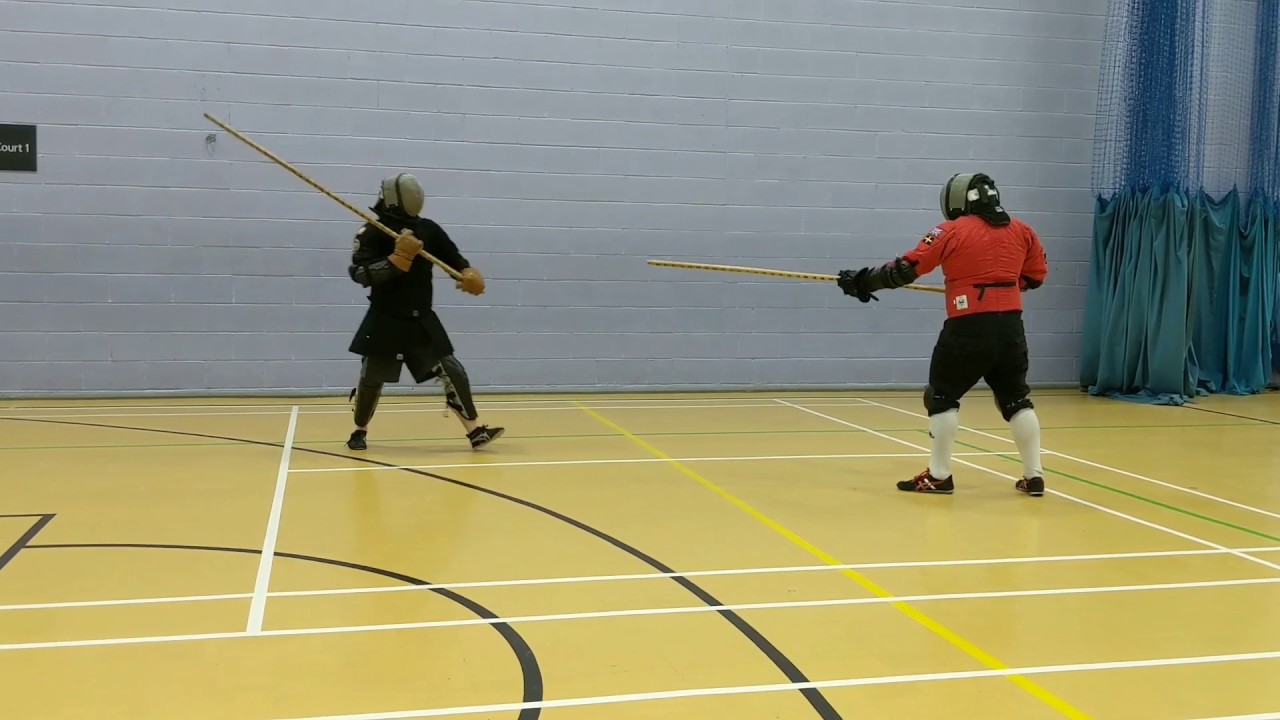 Staff Sparring - Nick vs Artur (Meyer short staff)