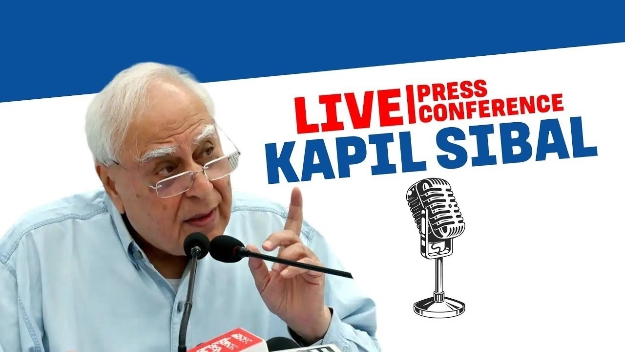 LIVE: Senior advocate & Rajya Sabha MP Kapil Sibal holds news conference | SIR in Bengal | TMC | BJP