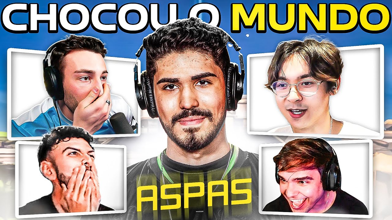 ASPAS, mas só JOGADAS QUE CHOCARAM O MUNDO no VALORANT!
