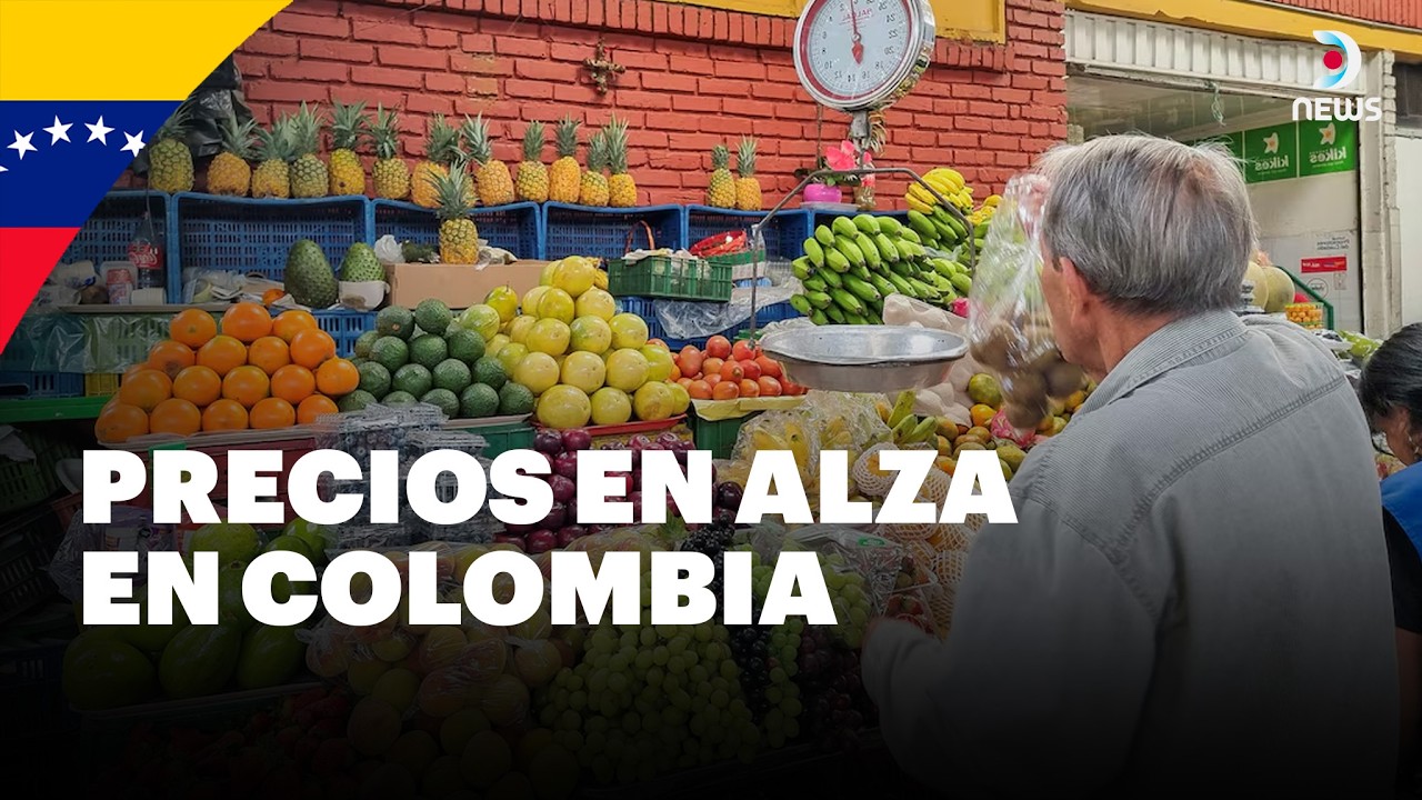 📈 Alerta al bolsillo en Colombia: los alimentos cada vez más caros | DNews