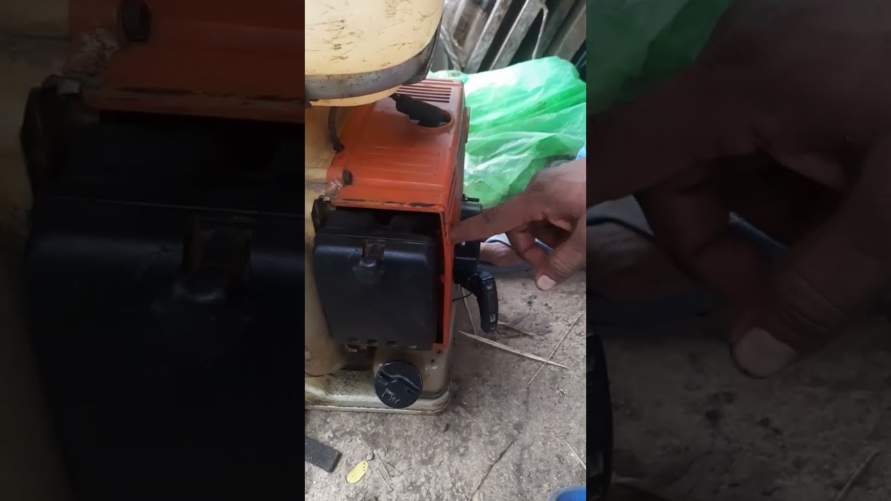 Como desahogar una sthill 420. #viral #parati #reparaciones #sthil420 #reparar #viralvideo