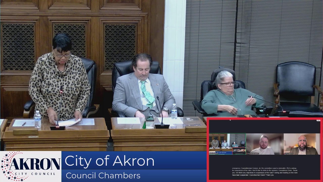 City of Akron Council Meeting - 3.2.2026