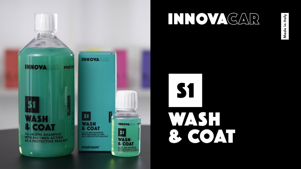 Innovacar S1 Wash & Coat GR | κεραμικό σαμπουάν | danal.gr