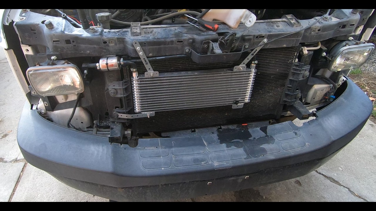 Install GM Aftermarket Transmission Cooler Inline with Stock Cooler