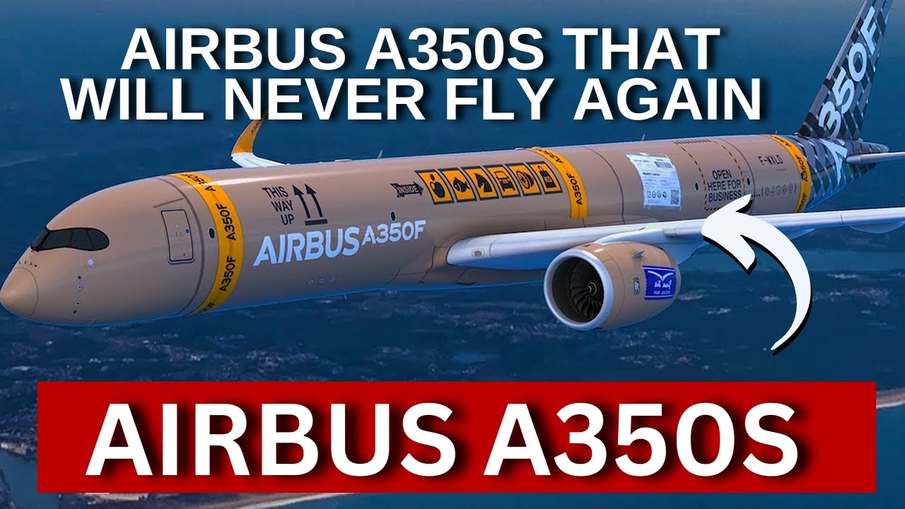 Airbus A350s That Will Never Fly Again – Permanently Retired Hulls Explained