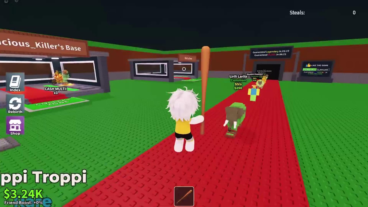 Steal a brainrot day 1 #ROBLOX #STEALABRAINROT #ASMR
