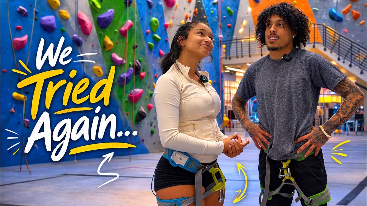 we tried again…  | Rock Climbing with King Cid