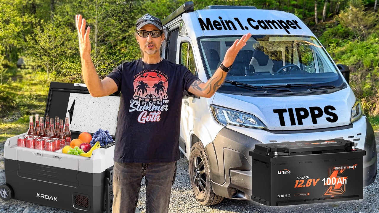 Vom Laien zum Camper-Van: Autark im Wohnmobil! #vanlife