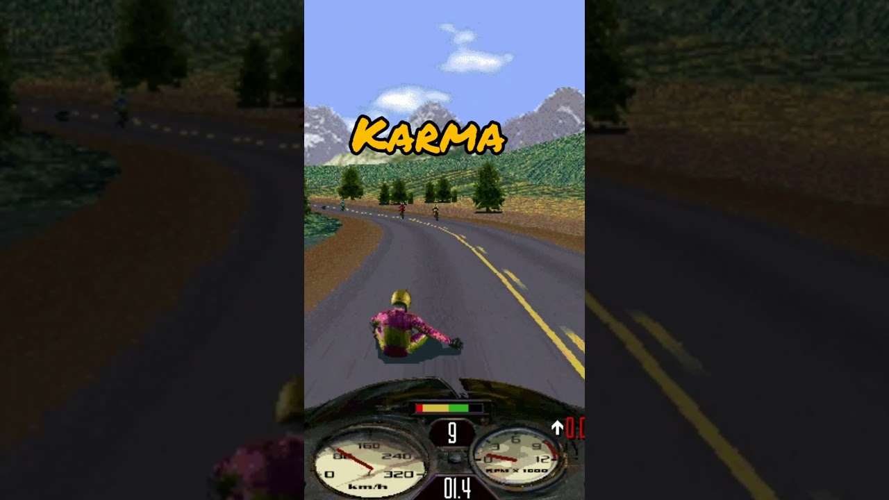Instant Karma in Road Rash