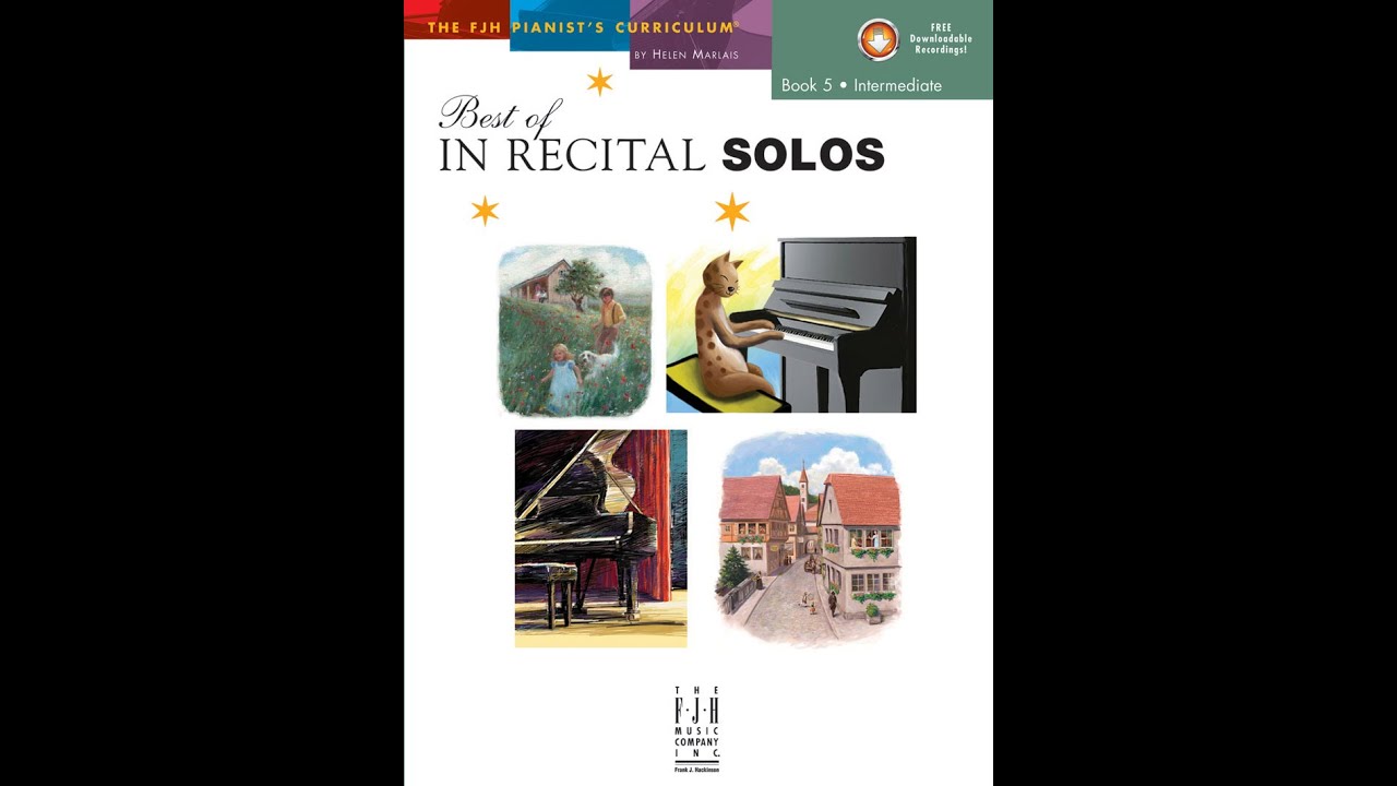 Best of In Recital Solos, Book 5【FJH2246】【9781619281011】