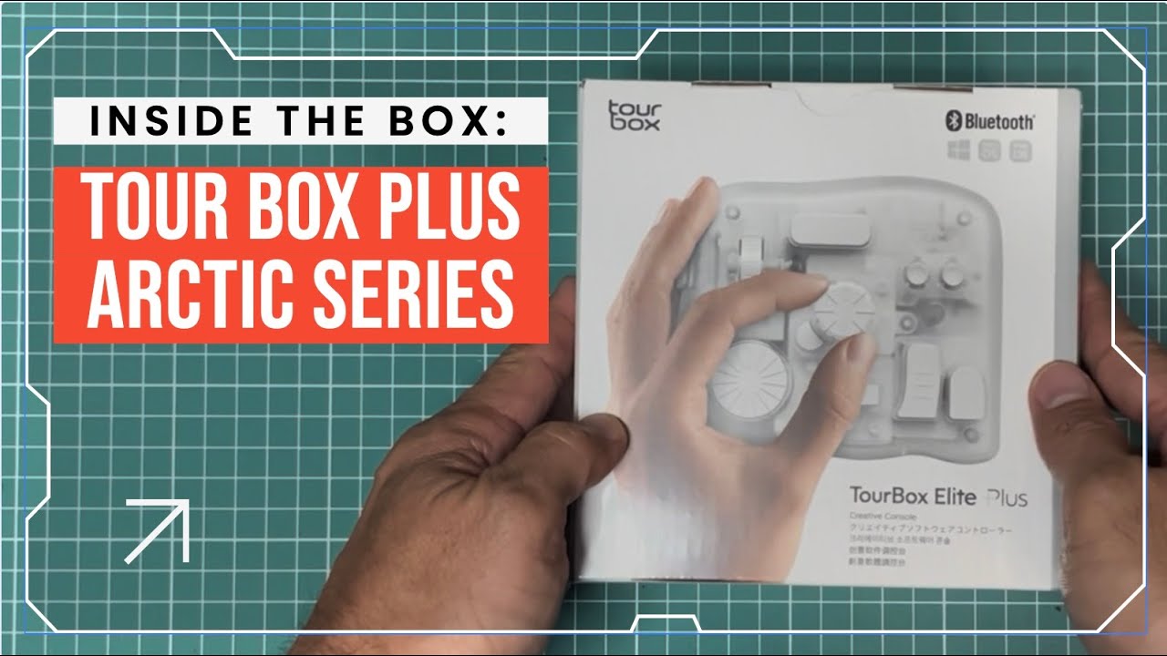 Tourbox Elite Plus Arctic Series Unboxing