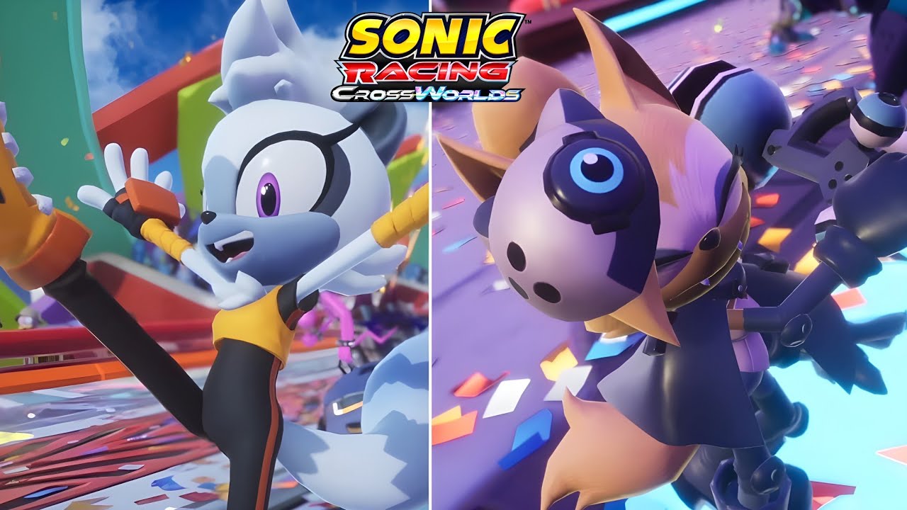 Sonic Racing Crossworlds | Tangle & Whisper | Full Showcase | Free DLC | 4K