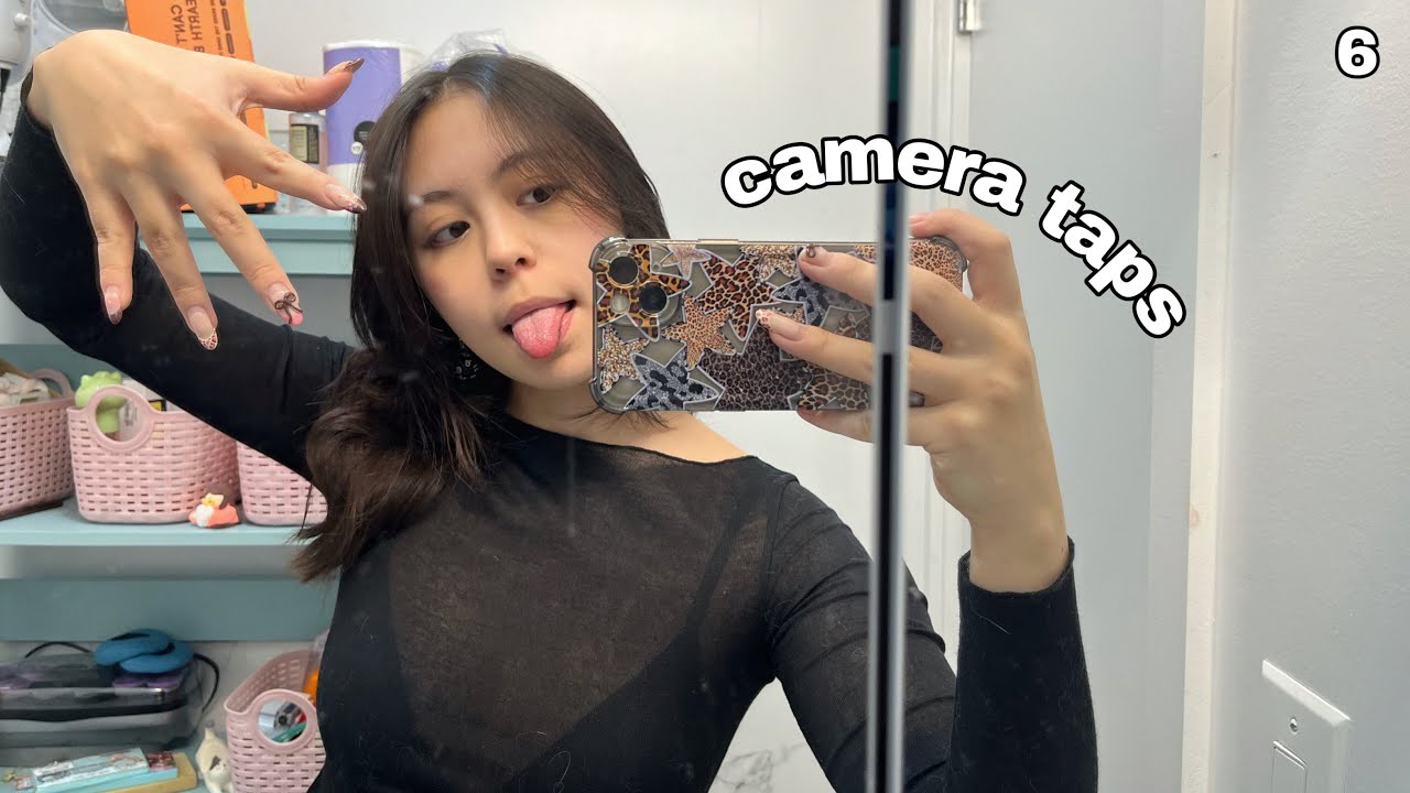 ASMR Upclose Camera Tapping and Scratching