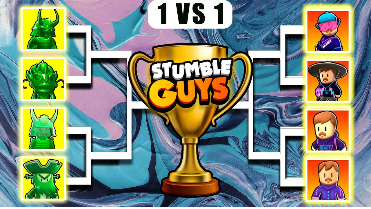 Турнир обликов GREEN SPECIAL против MR.BEASTS в Stumble Guys🔥