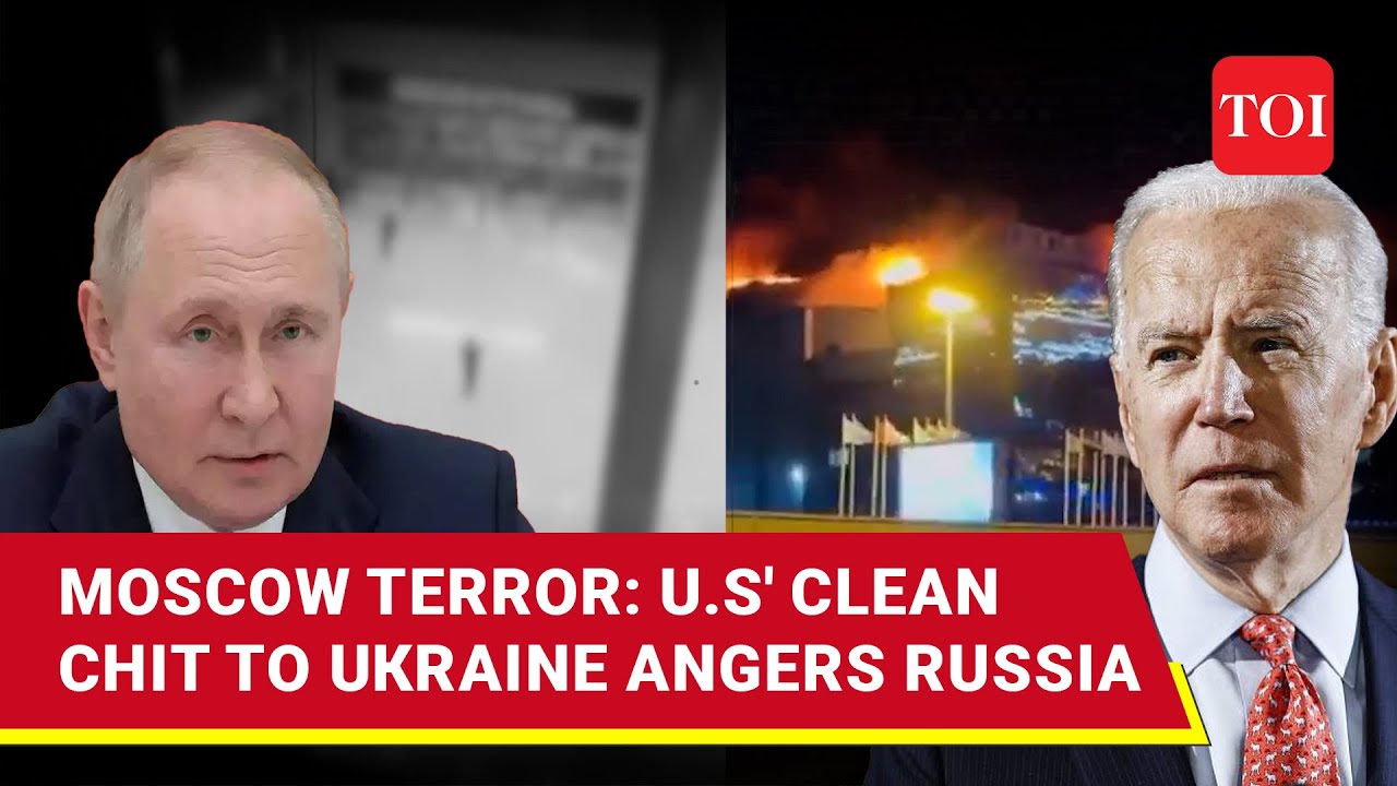 'No Right...': Russia Blasts U.S For Absolving Ukraine In Moscow Terror Plot; Kyiv Denies Role