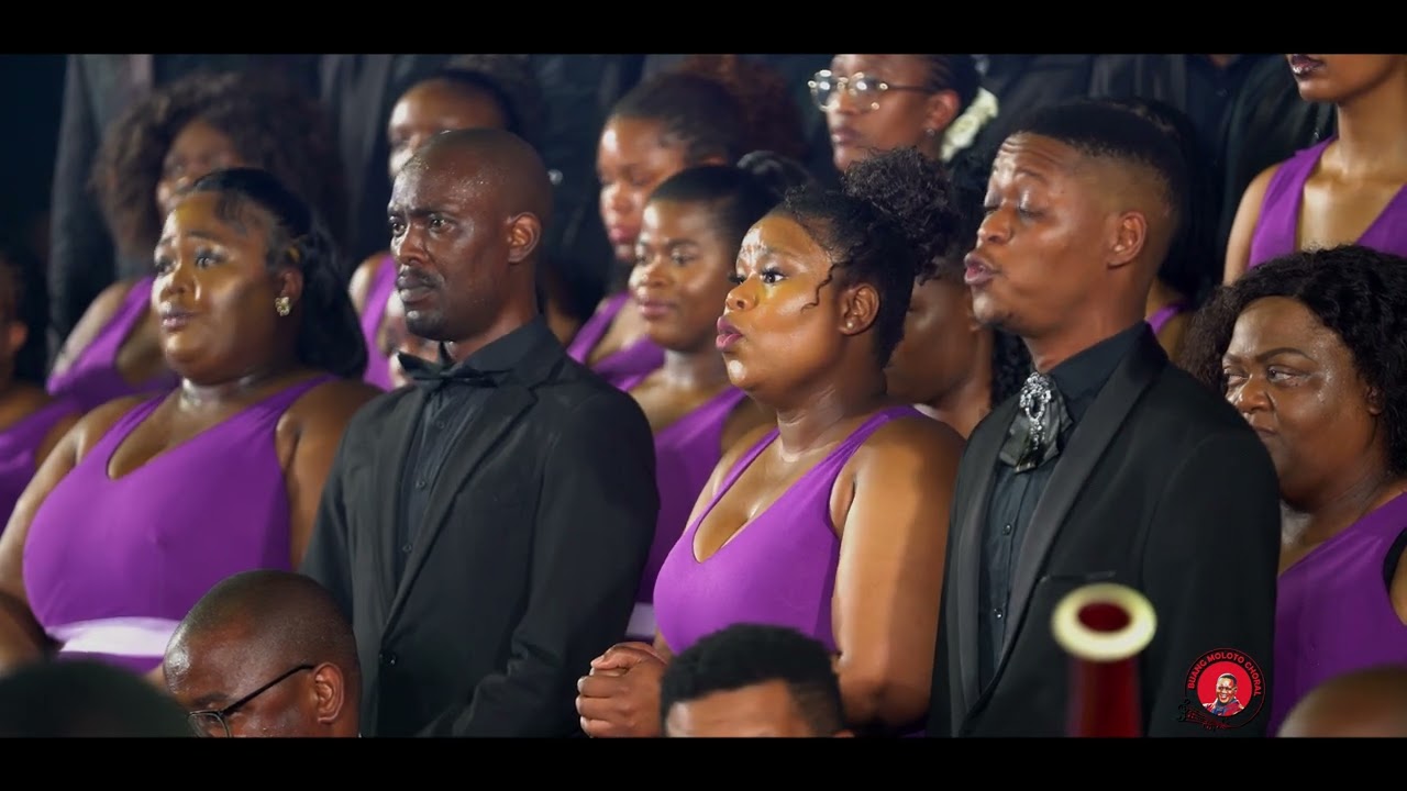 Gauteng Choristers singing their African Category song 'Ugqozi'