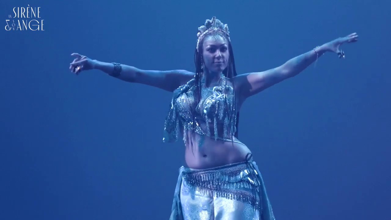 2018 - La Sirène et son Ange, Clélia danse la Sirène.