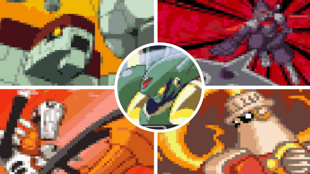 Megaman Battle Network - All Bosses (No Damage)
