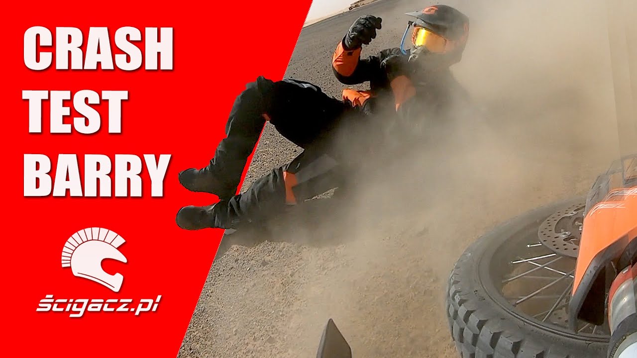 KTM 790 Adventure i 790 Adventure R 2019 oraz pierwszy Crash Test Dummy Barrego!