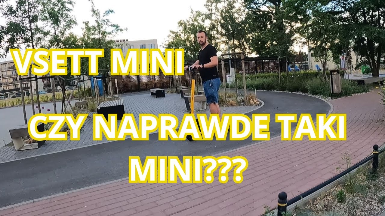 Test Hulajnogi Elektrycznej Vsett Mini