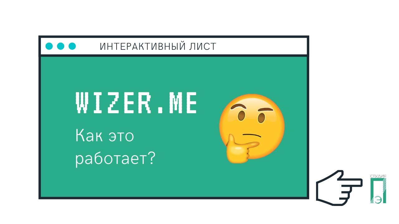 Как создавать интерактивные листы в wizer.me