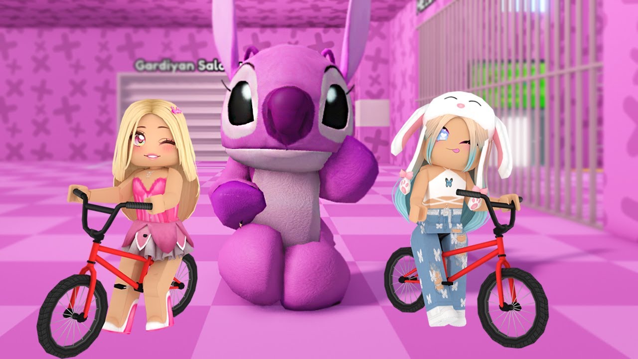PEMBE TATLI CANAVAR HAPİSAHANESİNDEN KAÇIYORUZ 🎀 ROBLOX KÜBRA NİSA