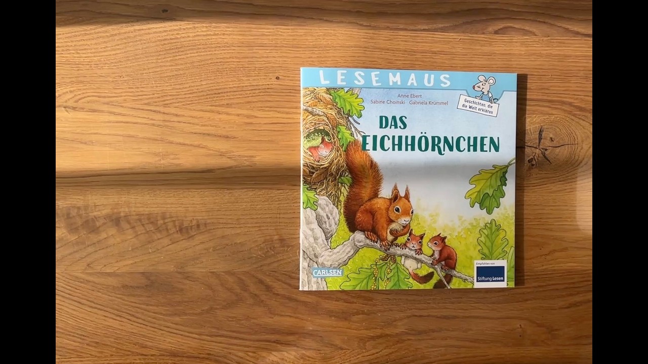 Das Eichhörnchen Sachbuch/ Buch/ Stiftung Lesen/ Bildung/ Natur/ Entdecken/ Wissen/Lernen/Tiere/Wald