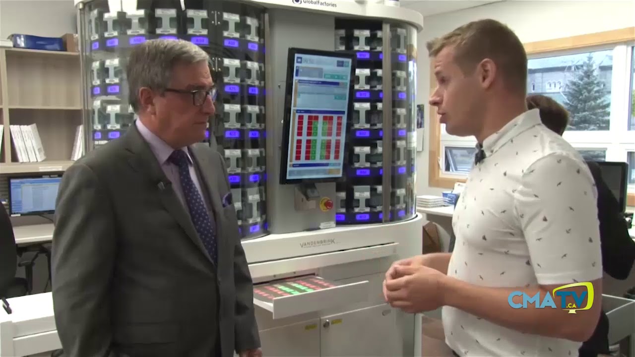 Entrevue   Daniel Lachance, Robot à pilulier 1, jeudi 7 septembre 2017