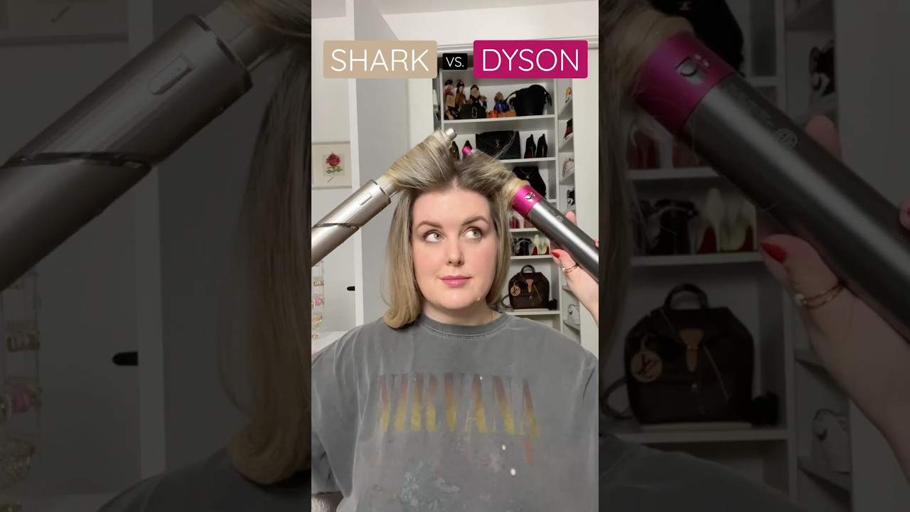 a must see!! Shark Flexstyle VS. Dyson Airwrap&hellip; Do you see a difference?