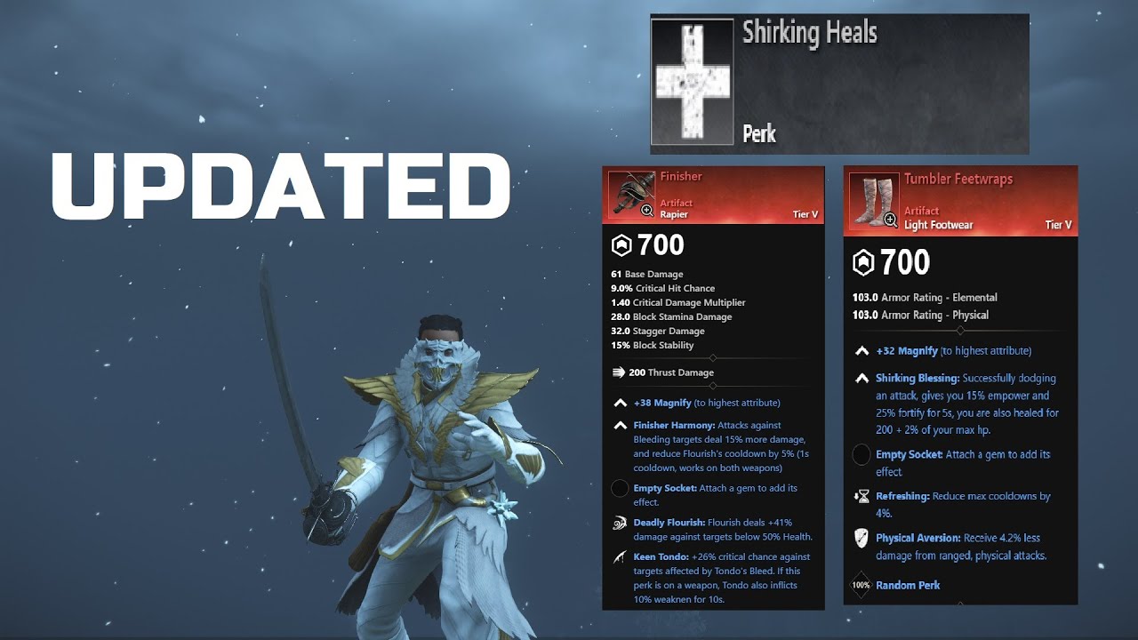 INT 🩸 Blood Rapier ONESHOT Build *UPDATED* BIS Gear/Setup | New World Season 3