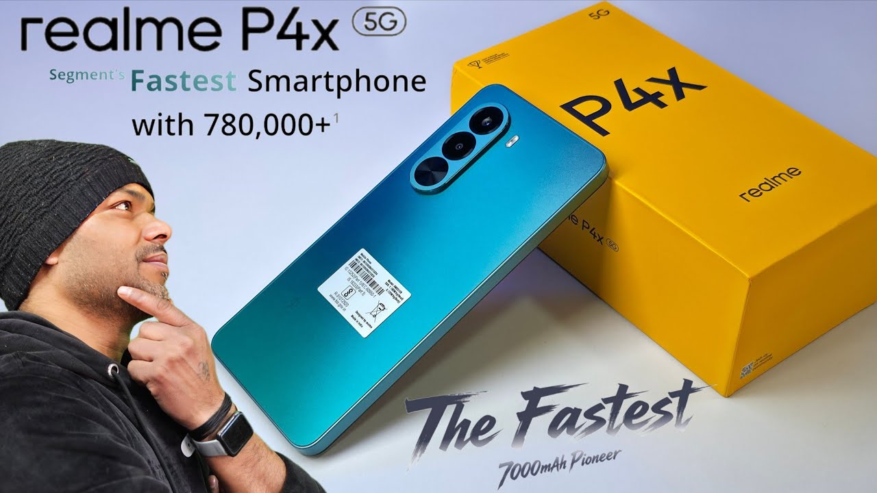 Realme P4x 5G Best Budget Smartphone ! 7000 mAh Battery | 144Hz | Dimensity 7400 Ultra Processor