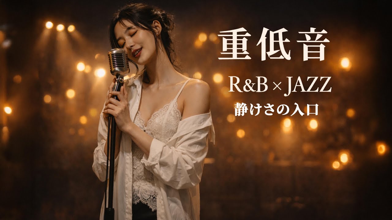 重低音 R&B×JAZZ｜“自分の中に帰る”スローヒーリング｜作業用・勉強用BGM