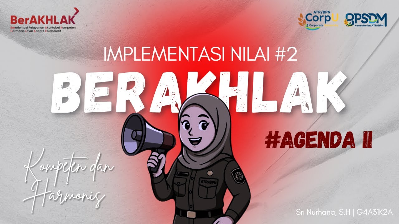 Learning Journal Implementasi nilai BerAKHLAK #2