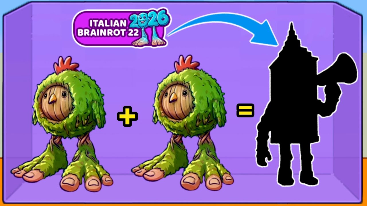 NEW ITALIAN BRAINROT 22 | 2026 MEME RESET | MERGE FELLAS WALK THROUGH REACHING MAX LEVEL