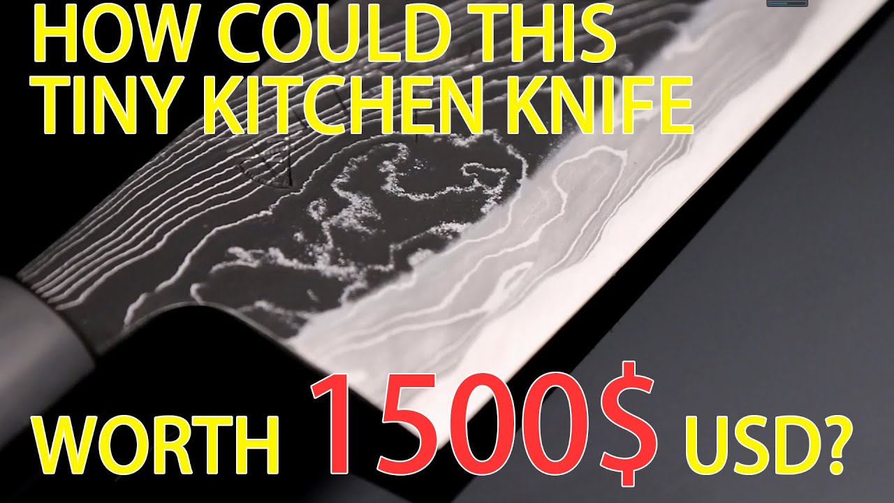 This kitchen knife is worth 1500 USD！日野浦司作Tsukasa Hinoura流水飛紋锻地菜切包丁