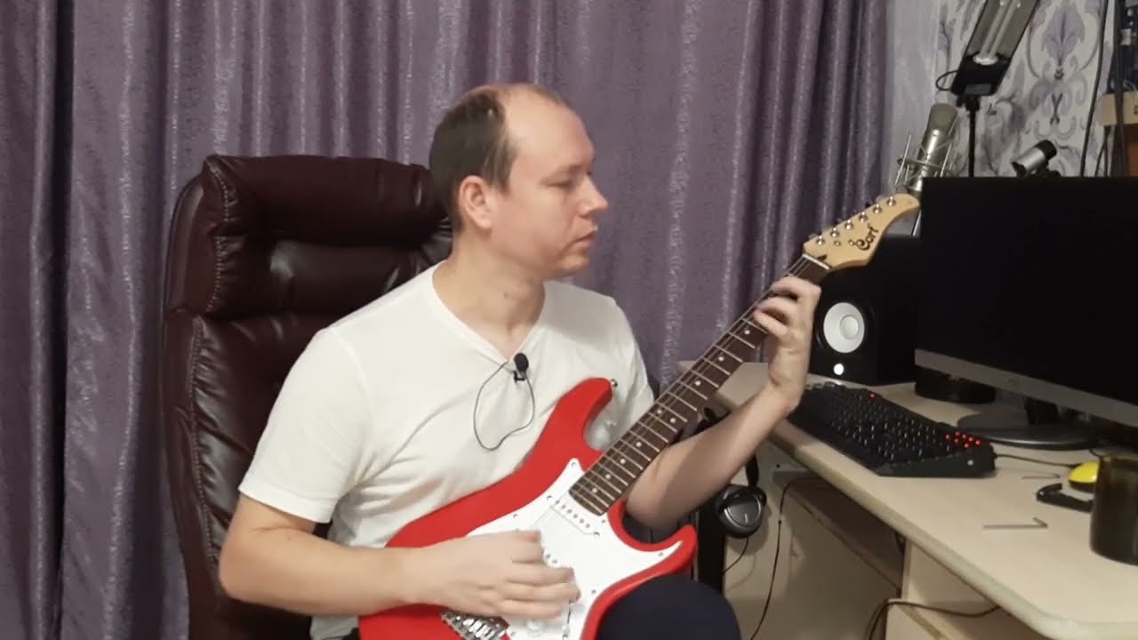 Обзор гитары Cort g110 Red HSS RW