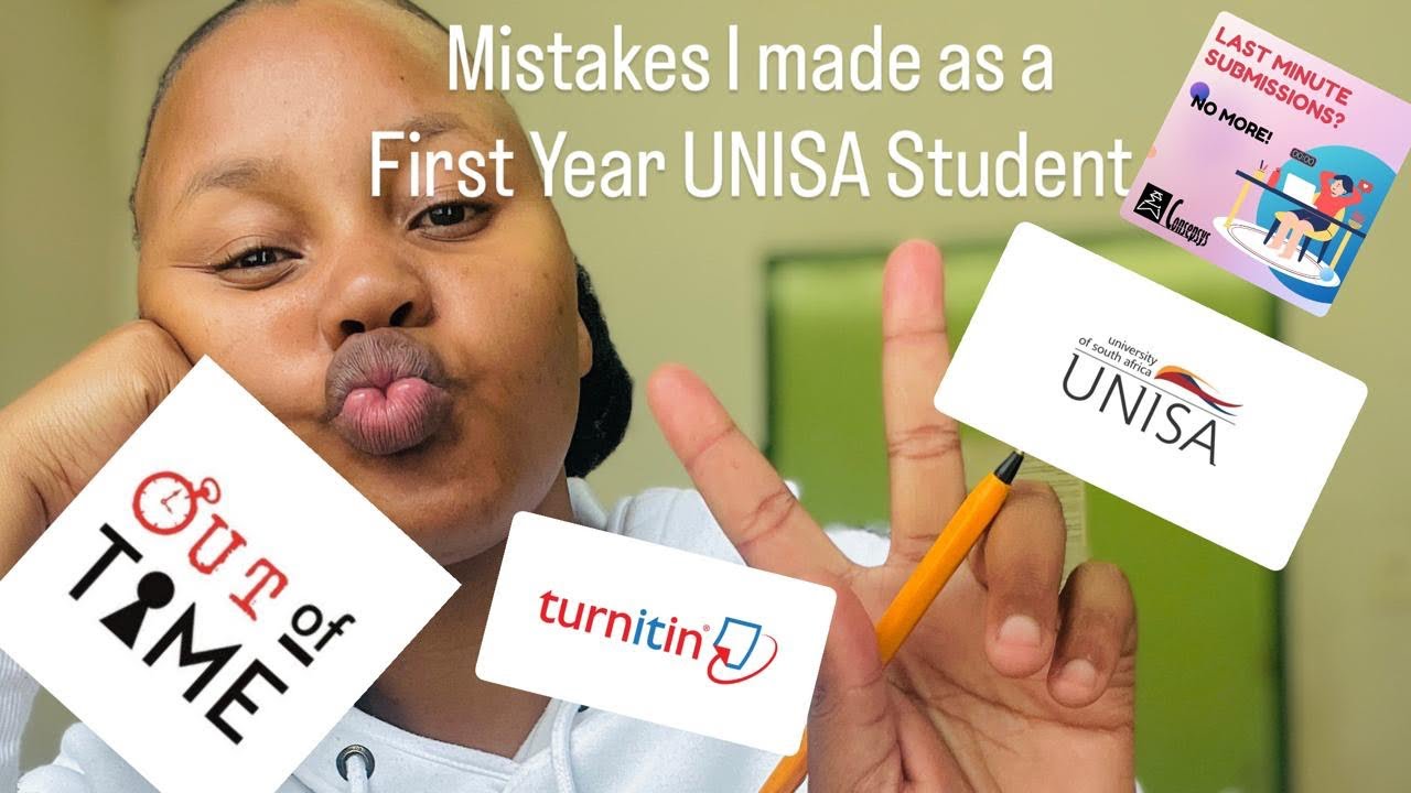 Mistakes I made as a FIRST YEAR STUDENT at UNISA